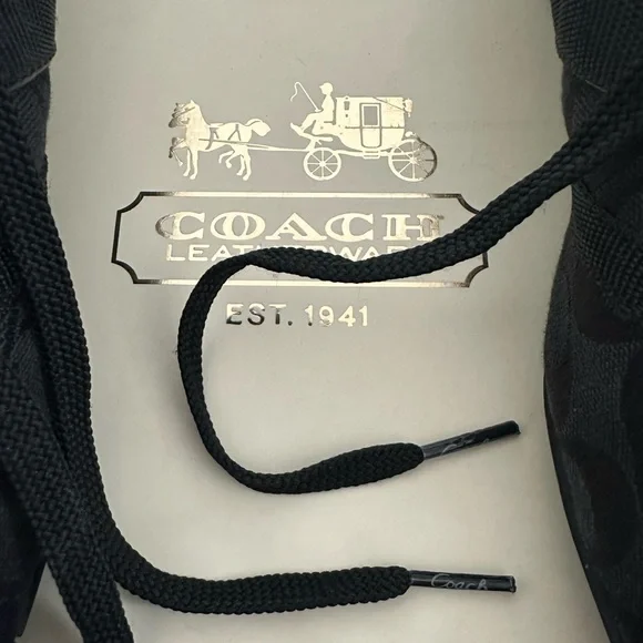 Coach Henrietta Black Sneakers - Picture 5 of 5